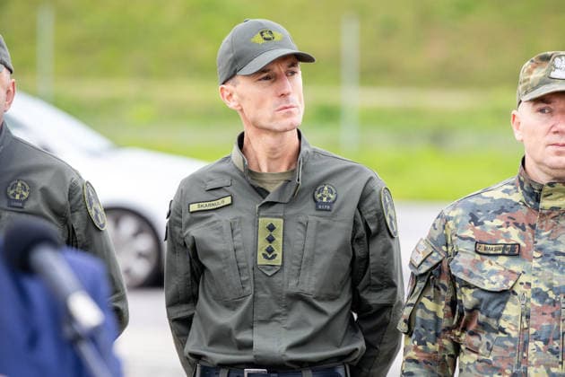 Martyno Katelyno ir Marcino Kierwinskio susutikimas Budzisko pasienio kontroles punkte.2026-10-05, Budzisko Copyright: xTeodorasxBiliÅ«nas BNSx