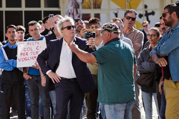 October 5, 2026, Catanzaro, Catanzaro, Italy: A group of truck drivers, traders and representatives of the agricultural sector protested against the high cost of living and fuel at the headquarters of the Regional Citadel in Catanzaro, 05 10 2026 Catanzaro Italy  - ZUMAa289 20261005_zia_a289_067 Copyright: xValeriaxFerrarox xAgfx