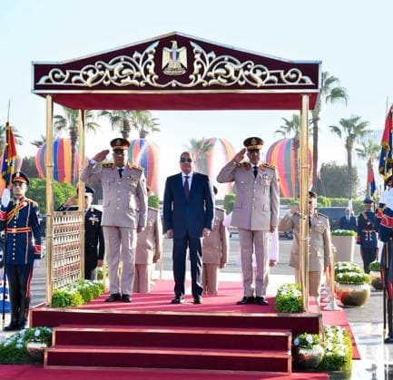 Sisi Marks 53rd Anniversary of October War Victory in Cairo Egyptian President Abdel Fatah al-Sisi lays a wreath at the Armed Forces Memorial and visits the tombs of late presidents Mohamed Anwar Sadat and Gamal Abdel Nasser in Cairo, Egypt, on October 5, 2026, to mark the 53rd anniversary of Egypt’s victory in the 1973 October War. Photo by Egyptian President Office apaimages Cairo Cairo Egypt 041026_Egypt_EPO_00(5) Copyright: xapaimagesxEgyptianxPresidentxOfficex xapaimagesx