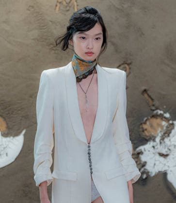 Paris Fashion Week Women s Wear SPRING SUMMER 2027 Collection by ENFANTS RICHES DEPRIMES Backstage October 5, 2026, photography by Sylvie Lefort, MAXPPP 05 10 2026 @Sylvie Lefort Photography MAXPPP 10 05 26 Models showcase designs from the ENFANTS RICHES DEPRIMES Women’s SPRING SUMMER 2027 collection BACKSTAGE during Paris Fashion Week, in Paris, France, October 5, 2026. The presentation of the women’s collections ran from September 28 to October 6, 26.  Copyright: xmaxpppxsylviexlefortxphotographyx LFR202610051605 LFR202610051605