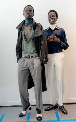 Paris Fashion Week Women s Wear SPRING SUMMER 2027 Collection by ENFANTS RICHES DEPRIMES Backstage October 5, 2026, photography by Sylvie Lefort, MAXPPP 05 10 2026 @Sylvie Lefort Photography MAXPPP 10 05 26 Models showcase designs from the ENFANTS RICHES DEPRIMES Women’s SPRING SUMMER 2027 collection BACKSTAGE during Paris Fashion Week, in Paris, France, October 5, 2026. The presentation of the women’s collections ran from September 28 to October 6, 26.  Copyright: xMAXPPPxsylviexlefortxphotographyx LFR202610051610 LFR202610051610