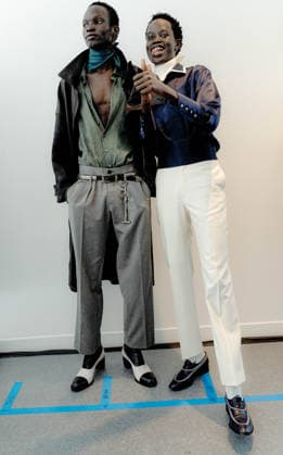 Paris Fashion Week Women s Wear SPRING SUMMER 2027 Collection by ENFANTS RICHES DEPRIMES Backstage October 5, 2026, photography by Sylvie Lefort, MAXPPP 05 10 2026 @Sylvie Lefort Photography MAXPPP 10 05 26 Models showcase designs from the ENFANTS RICHES DEPRIMES Women’s SPRING SUMMER 2027 collection BACKSTAGE during Paris Fashion Week, in Paris, France, October 5, 2026. The presentation of the women’s collections ran from September 28 to October 6, 26.  Copyright: xMAXPPPxsylviexlefortxphotographyx LFR202610051615 LFR202610051615