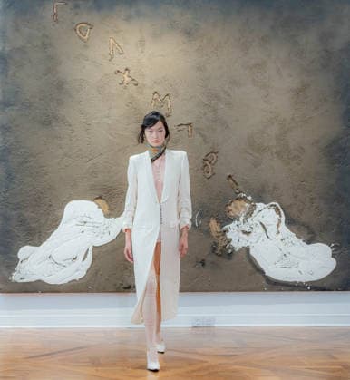 Paris Fashion Week Women s Wear SPRING SUMMER 2027 Collection by ENFANTS RICHES DEPRIMES Backstage October 5, 2026, photography by Sylvie Lefort, MAXPPP 05 10 2026 @Sylvie Lefort Photography MAXPPP 10 05 26 Models showcase designs from the ENFANTS RICHES DEPRIMES Women’s SPRING SUMMER 2027 collection BACKSTAGE during Paris Fashion Week, in Paris, France, October 5, 2026. The presentation of the women’s collections ran from September 28 to October 6, 26.  Copyright: xmaxpppxsylviexlefortxphotographyx LFR202610051616 LFR202610051616