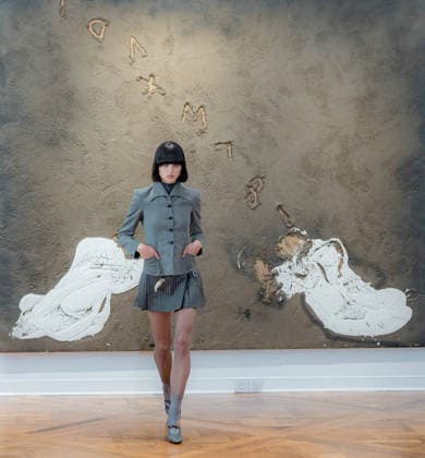 Paris Fashion Week Women s Wear SPRING SUMMER 2027 Collection by ENFANTS RICHES DEPRIMES Backstage October 5, 2026, photography by Sylvie Lefort, MAXPPP 05 10 2026 @Sylvie Lefort Photography MAXPPP 10 05 26 Models showcase designs from the ENFANTS RICHES DEPRIMES Women’s SPRING SUMMER 2027 collection BACKSTAGE during Paris Fashion Week, in Paris, France, October 5, 2026. The presentation of the women’s collections ran from September 28 to October 6, 26.  Copyright: xmaxpppxsylviexlefortxphotographyx LFR202610051622 LFR202610051622