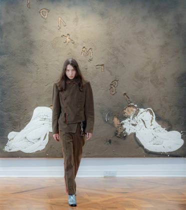 Paris Fashion Week Women s Wear SPRING SUMMER 2027 Collection by ENFANTS RICHES DEPRIMES Backstage October 5, 2026, photography by Sylvie Lefort, MAXPPP 05 10 2026 @Sylvie Lefort Photography MAXPPP 10 05 26 Models showcase designs from the ENFANTS RICHES DEPRIMES Women’s SPRING SUMMER 2027 collection BACKSTAGE during Paris Fashion Week, in Paris, France, October 5, 2026. The presentation of the women’s collections ran from September 28 to October 6, 26.  Copyright: xmaxpppxsylviexlefortxphotographyx LFR202610051625 LFR202610051625