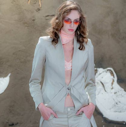 Paris Fashion Week Women s Wear SPRING SUMMER 2027 Collection by ENFANTS RICHES DEPRIMES Backstage October 5, 2026, photography by Sylvie Lefort, MAXPPP 05 10 2026 @Sylvie Lefort Photography MAXPPP 10 05 26 Models showcase designs from the ENFANTS RICHES DEPRIMES Women’s SPRING SUMMER 2027 collection BACKSTAGE during Paris Fashion Week, in Paris, France, October 5, 2026. The presentation of the women’s collections ran from September 28 to October 6, 26.  Copyright: xmaxpppxsylviexlefortxphotographyx LFR202610051626 LFR202610051626