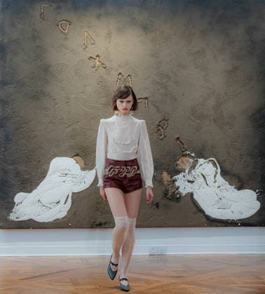 Paris Fashion Week Women s Wear SPRING SUMMER 2027 Collection by ENFANTS RICHES DEPRIMES Backstage October 5, 2026, photography by Sylvie Lefort, MAXPPP 05 10 2026 @Sylvie Lefort Photography MAXPPP 10 05 26 Models showcase designs from the ENFANTS RICHES DEPRIMES Women’s SPRING SUMMER 2027 collection BACKSTAGE during Paris Fashion Week, in Paris, France, October 5, 2026. The presentation of the women’s collections ran from September 28 to October 6, 26.  Copyright: xmaxpppxsylviexlefortxphotographyx LFR202610051637 LFR202610051637