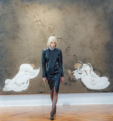 Paris Fashion Week Women s Wear SPRING SUMMER 2027 Collection by ENFANTS RICHES DEPRIMES Backstage October 5, 2026, photography by Sylvie Lefort, MAXPPP 05 10 2026 @Sylvie Lefort Photography MAXPPP 10 05 26 Models showcase designs from the ENFANTS RICHES DEPRIMES Women’s SPRING SUMMER 2027 collection BACKSTAGE during Paris Fashion Week, in Paris, France, October 5, 2026. The presentation of the women’s collections ran from September 28 to October 6, 26.  Copyright: xmaxpppxsylviexlefortxphotographyx LFR202610051641 LFR202610051641