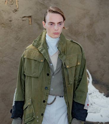 Paris Fashion Week Women s Wear SPRING SUMMER 2027 Collection by ENFANTS RICHES DEPRIMES Backstage October 5, 2026, photography by Sylvie Lefort, MAXPPP 05 10 2026 @Sylvie Lefort Photography MAXPPP 10 05 26 Models showcase designs from the ENFANTS RICHES DEPRIMES Women’s SPRING SUMMER 2027 collection BACKSTAGE during Paris Fashion Week, in Paris, France, October 5, 2026. The presentation of the women’s collections ran from September 28 to October 6, 26.  Copyright: xmaxpppxsylviexlefortxphotographyx LFR202610051658 LFR202610051658