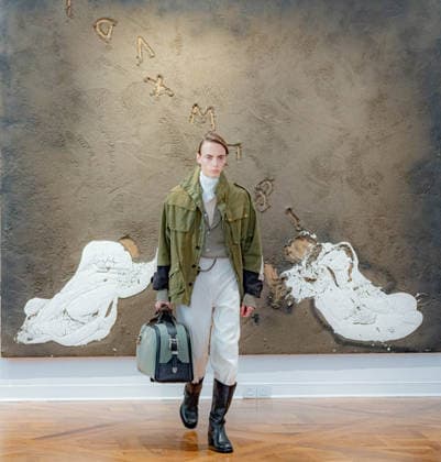 Paris Fashion Week Women s Wear SPRING SUMMER 2027 Collection by ENFANTS RICHES DEPRIMES Backstage October 5, 2026, photography by Sylvie Lefort, MAXPPP 05 10 2026 @Sylvie Lefort Photography MAXPPP 10 05 26 Models showcase designs from the ENFANTS RICHES DEPRIMES Women’s SPRING SUMMER 2027 collection BACKSTAGE during Paris Fashion Week, in Paris, France, October 5, 2026. The presentation of the women’s collections ran from September 28 to October 6, 26.  Copyright: xmaxpppxsylviexlefortxphotographyx LFR202610051660 LFR202610051660