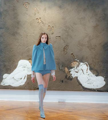 Paris Fashion Week Women s Wear SPRING SUMMER 2027 Collection by ENFANTS RICHES DEPRIMES Backstage October 5, 2026, photography by Sylvie Lefort, MAXPPP 05 10 2026 @Sylvie Lefort Photography MAXPPP 10 05 26 Models showcase designs from the ENFANTS RICHES DEPRIMES Women’s SPRING SUMMER 2027 collection BACKSTAGE during Paris Fashion Week, in Paris, France, October 5, 2026. The presentation of the women’s collections ran from September 28 to October 6, 26.  Copyright: xmaxpppxsylviexlefortxphotographyx LFR202610051668 LFR202610051668