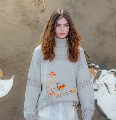 Paris Fashion Week Women s Wear SPRING SUMMER 2027 Collection by ENFANTS RICHES DEPRIMES Backstage October 5, 2026, photography by Sylvie Lefort, MAXPPP 05 10 2026 @Sylvie Lefort Photography MAXPPP 10 05 26 Models showcase designs from the ENFANTS RICHES DEPRIMES Women’s SPRING SUMMER 2027 collection BACKSTAGE during Paris Fashion Week, in Paris, France, October 5, 2026. The presentation of the women’s collections ran from September 28 to October 6, 26.  Copyright: xmaxpppxsylviexlefortxphotographyx LFR202610051670 LFR202610051670