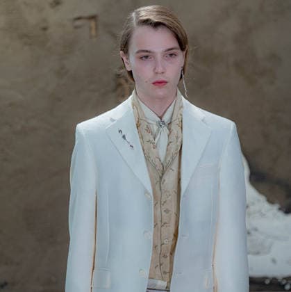 Paris Fashion Week Women s Wear SPRING SUMMER 2027 Collection by ENFANTS RICHES DEPRIMES Backstage October 5, 2026, photography by Sylvie Lefort, MAXPPP 05 10 2026 @Sylvie Lefort Photography MAXPPP 10 05 26 Models showcase designs from the ENFANTS RICHES DEPRIMES Women’s SPRING SUMMER 2027 collection BACKSTAGE during Paris Fashion Week, in Paris, France, October 5, 2026. The presentation of the women’s collections ran from September 28 to October 6, 26.  Copyright: xmaxpppxsylviexlefortxphotographyx LFR202610051677 LFR202610051677