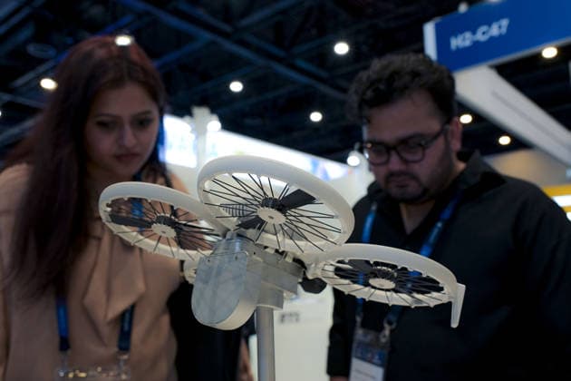 CABSAT 2026 exhibition in Dubai DUBAI, UNITED ARAB EMIRATES - OCTOBER 5: CABSAT 2026, the Middle East and Africa s largest digital broadcast, media, and satellite exhibition, is held at the Dubai Exhibition Centre (DEC) in Dubai, United Arab Emirates on October 5, 2026. Hassan al Raisi Anadolu Dubai United Arab Emirates. Editorial use only. Please get in touch for any other usage.  Copyright: x2026xAnadoluxHassanxalxRaisix