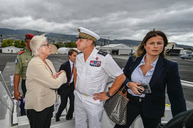 Catherine Vautrin visited Réunion on Monday as part of the Pegase 2026 mission at Air Base 181 at Roland Garros Airport in Sainte-Marie. the Minister of the Armed Forces and Veterans Affairs emphasized cooperation with countries in the region. She participated in an in-flight refueling of a Rafale from aboard a military Airbus. Catherine Vautrin visited Réunion on Monday as part of the Pegase 2026 mission. At Air Base 181 at Roland Garros Airport in Sainte Marie, the Minister of the Armed Forces and Veterans Affairs emphasized cooperation with countries in the region. She participated in an in-flight refueling of a Rafale from aboard a military Airbus. 460220 2026 10 05  Copyright: xPierrexMarchalx xAnakaoPressx xStarfacex STAR_460220_008