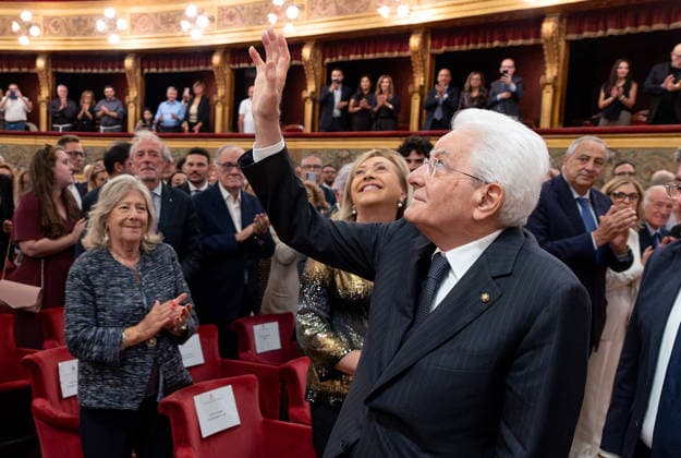 IPA89339515 - Palermo — President Sergio Mattarella at the preview screening of the film Sul Cammino di Francesco – La vita di Biagio Conte today, October 5, 2026. (Photo by Paolo Giandotti — Office of Press and Communications) Image still distributed by this Agency exclusively for editorial purposes. The material may originate from social media, television broadcasters, press offices, or other publicly accessible third-party sources. The Agency claims no ownership rights, copyrights, or licenses regarding the material. Any fees charged relate exclusively to the Agency’s services. The user is responsible for verifying and obtaining any rights, authorizations, or consents necessary for the use of the material.  Copyright: xQuirinalex xFotogrammax xQuirinalex xFotogrammax IPA89339515