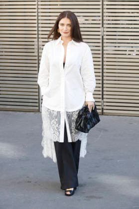 Eve Hewson at the Zimmermann Women s Ready-to-Wear Spring Summer 2027 Collection fashion show during Paris Fashion Week on October 5, 2026. Christophe Aubert, Bestimage. Celebrities at the Zimmermann Women s Ready-to-Wear Spring Summer 2027 Collection fashion show during Paris Fashion Week, October 5, 2026, Paris, France  Copyright: xChristophexAubertx xBestimagexChristophexAubertx xBestimagex