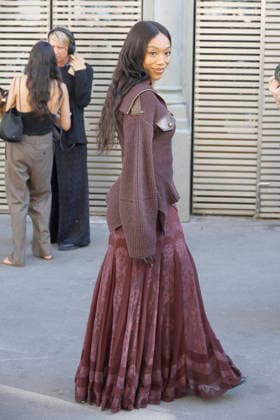 Naomi Ackie at the Zimmermann Women s Ready-to-Wear Spring Summer 2027 Collection fashion show during Paris Fashion Week on October 5, 2026. Christophe Aubert, Bestimage. Celebrities at the Zimmermann Women s Ready-to-Wear Spring Summer 2027 Collection fashion show during Paris Fashion Week, on October 5, 2026, Paris, France  Copyright: xChristophexAubertx xBestimagexChristophexAubertx xBestimagex