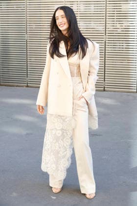 Maria Pedraza at the Zimmermann Women s Ready-to-Wear Spring Summer 2027 Collection fashion show during Paris Fashion Week on October 5, 2026. Christophe Aubert, Bestimage. Celebrities at the Zimmermann Women s Ready-to-Wear Spring Summer 2027 Collection fashion show during Paris Fashion Week, on October 5, 2026, Paris, France  Copyright: xChristophexAubertx xBestimagexChristophexAubertx xBestimagex