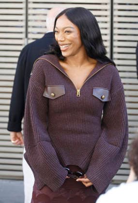 Naomi Ackie at the Zimmermann Women s Ready-to-Wear Spring Summer 2027 Collection fashion show during Paris Fashion Week on October 5, 2026. Christophe Aubert, Bestimage. Celebrities at the Zimmermann Women s Ready-to-Wear Spring Summer 2027 Collection fashion show during Paris Fashion Week, on October 5, 2026, Paris, France  Copyright: xChristophexAubertx xBestimagexChristophexAubertx xBestimagex