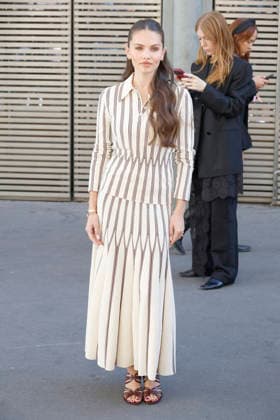 Thylane Blondeau at the Zimmermann Women s Ready-to-Wear Spring Summer 2027 Collection fashion show during Paris Fashion Week on October 5, 2026. Christophe Aubert, Bestimage. Celebrities at the Zimmermann Women s Ready-to-Wear Spring Summer 2027 Collection fashion show during Paris Fashion Week, October 5, 2026, Paris, France  Copyright: xChristophexAubertx xBestimagexChristophexAubertx xBestimagex