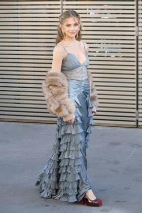 Guest at the Zimmermann Women’s Ready-to-Wear Spring Summer 2027 Collection fashion show during Paris Fashion Week on October 5, 2026. Christophe Aubert, Bestimage. Celebrities at the Zimmermann Women’s Ready-to-Wear Spring Summer 2027 Collection fashion show during Paris Fashion Week, October 5, 2026, Paris, France  Copyright: xChristophexAubertx xBestimagexChristophexAubertx xBestimagex