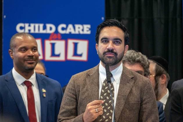 New York, NY- October 5: Mayor Zohran Kwame Mamdani makes an announcement to deliver Free Child Care to more Than 10,000 Low-Income Children October 5, 2026. Copyright: xCamaraxPorter AdMedia MediaPunchx