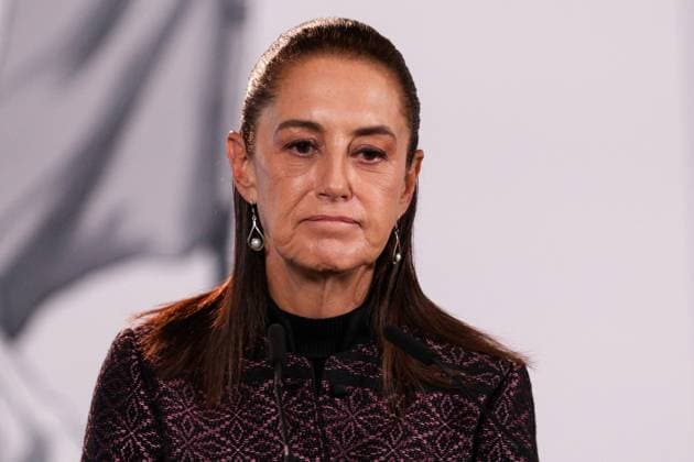 October 5, 2026: TO-45353- Ciudad de M& xe9;xico. 2026-10 -05. Claudia Sheinbaum Pardo, President of Mexico, during the daily morning press conference in the Treasury Room of the National Palace in Mexico City. Alejandro God& xcd;nez Clasos.com.mx - ZUMAcs4_ 20261005_faa_cs4_027 Copyright: xAlejandroxGod& Xed;Nezx