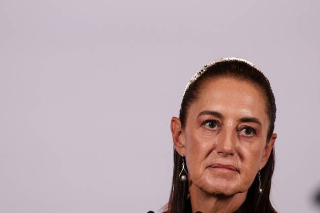 October 5, 2026: TO-45353- Ciudad de M& xe9;xico. 2026-10 -05. Claudia Sheinbaum Pardo, President of Mexico, during the daily morning press conference in the Treasury Room of the National Palace in Mexico City. Alejandro God& xcd;nez Clasos.com.mx - ZUMAcs4_ 20261005_faa_cs4_070 Copyright: xAlejandroxGod& Xed;Nezx