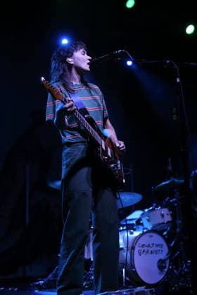 Courtney Barnett bei einem Konzert im Huxleys Neue Welt in Berlin, 5. Oktober 2026. Courtney Barnett Konzert Berlin