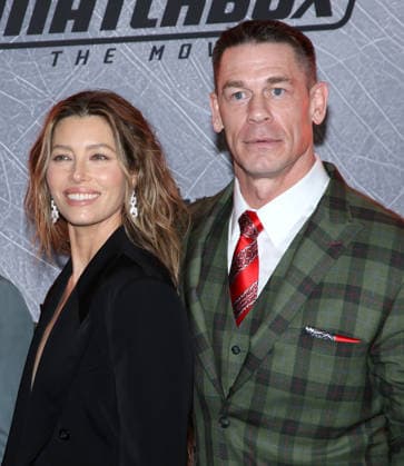 Apple Original Films Matchbox The Movie New York Premiere Jessica Biel and John Cena attending Apple Original Films Matchbox The Movie New York Premiere held at AMC Lincoln Square on October 5, 2026 in New York City, NY New York City AMC Lincoln Square NY USA Copyright: xStevenxBergman AFF-USA.COMx