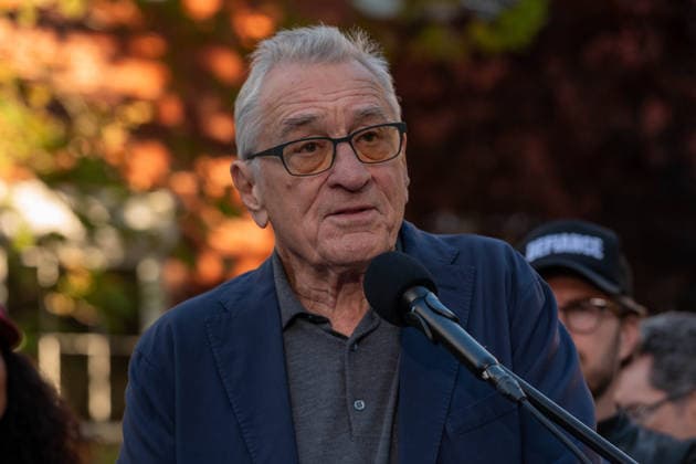 Press Conference to Release the Epstein Files New York, NY- October 5: Epstein survivors, Rep. Dan Goldman, Robert De Niro, Rosie O™Donnell, Rosanna Arquette, speak hold a press conference about releasing the remaining Epstein files, protecting survivors; opening federal criminal investigations for justice and accountability; and passing the Epstein Files Transparency Act II on October 5, 2026. Credit: Camara Porter AdMedia EDITORIAL USE ONLY  Copyright: xx CamaraxPorter AdMediax admphotosthree019207