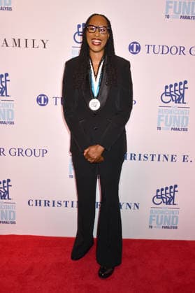 NEW YORK, NY - OCTOBER 5: Chamique Holdsclaw at the 41st Annual Great Sports Legends Dinner on October 5, 2026 at the New York Hilton in New York City. Copyright: xmpi099 MediaPunchx