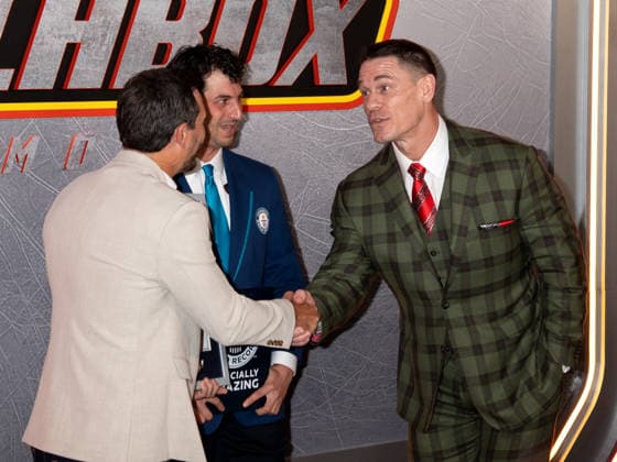 Apple TV Premiere of Matchbox The Movie Featuring: John Cena, Guests Where: New York, New York, United States When: 06 Oct 2026 Credit: Janet Mayer INSTARimages.com EDITORIAL USE ONLY. NOT FOR USE BY NEWSPAPERS BASED IN THE UK. Copyright: xx instar56076113