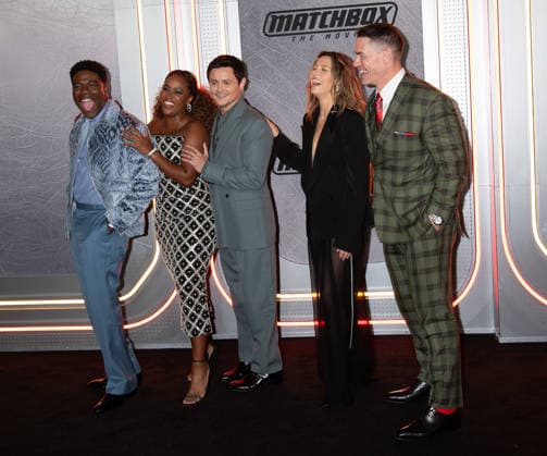 Apple TV Premiere of Matchbox The Movie Featuring: Sam Richardson, Teyonah Parris, Arturo Castro, Jessica Biel and John Cena Where: New York, New York, United States When: 06 Oct 2026 Credit: Janet Mayer INSTARimages.com EDITORIAL USE ONLY. NOT FOR USE BY NEWSPAPERS BASED IN THE UK. Copyright: xx instar56076147