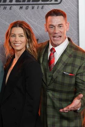 Jessica Biel, John Cena at arrivals for MATCHBOX THE MOVIE Premiere, AMC Lincoln Square 13, New York, NY, October 05, 2026. Photo By: Kristin Callahan Everett Collection MATCHBOX THE MOVIE Premiere PUBLICATIONXNOTxINxCANxCHNxFRAxITAxJPNxNORxPOLxRUSxESPxUKxUSA