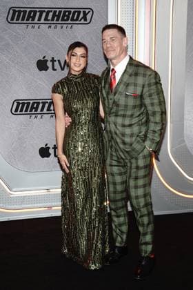 Shay Shariatzadeh, John Cena at arrivals for MATCHBOX THE MOVIE Premiere, AMC Lincoln Square 13, New York, NY, October 05, 2026. Photo By: Kristin Callahan Everett Collection MATCHBOX THE MOVIE Premiere PUBLICATIONXNOTxINxCANxCHNxFRAxITAxJPNxNORxPOLxRUSxESPxUKxUSA