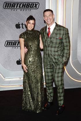 Shay Shariatzadeh, John Cena at arrivals for MATCHBOX THE MOVIE Premiere, AMC Lincoln Square 13, New York, NY, October 05, 2026. Photo By: Kristin Callahan Everett Collection MATCHBOX THE MOVIE Premiere PUBLICATIONXNOTxINxCANxCHNxFRAxITAxJPNxNORxPOLxRUSxESPxUKxUSA