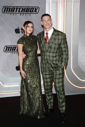 Shay Shariatzadeh, John Cena at arrivals for MATCHBOX THE MOVIE Premiere, AMC Lincoln Square 13, New York, NY, October 05, 2026. Photo By: Kristin Callahan Everett Collection MATCHBOX THE MOVIE Premiere PUBLICATIONXNOTxINxCANxCHNxFRAxITAxJPNxNORxPOLxRUSxESPxUKxUSA