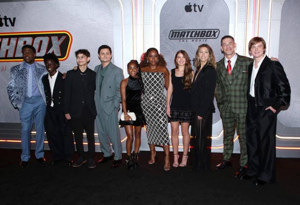 Apple Original Films Matchbox The Movie New York Premiere Sam Richardson, Aiden Stoxx, Max Fox, Arturo Castro, Braxton Paul, Teyonah Parris, Reagan Marum, Jessica Biel, John Cena and Graham Harvey attending Apple Original Films Matchbox The Movie New York Premiere held at AMC Lincoln Square on October 5, 2026 in New York City, NY New York City AMC Lincoln Square NY USA Copyright: xStevenxBergman AFF-USA.COMx