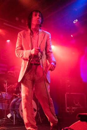 Fat White Family, performs live, at The Fleece, Bristol, UK on 5 October 2026 Lias Saoudi of Fat White Family, performs live, at The Fleece, Bristol, UK on 5 October 2026, Credit:David Wala Avalon Bristol  Copyright: xDavidxWalax xAvalonx 1140838453