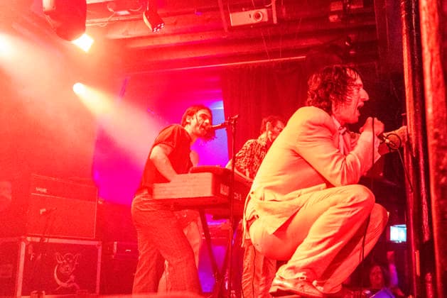 Fat White Family, performs live, at The Fleece, Bristol, UK on 5 October 2026 Lias Saoudi of Fat White Family, performs live, at The Fleece, Bristol, UK on 5 October 2026, Credit:David Wala Avalon Bristol  Copyright: xDavidxWalax xAvalonx 1140838537