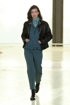 PFW - Agnes B Runway A model walks the runway during the Agnes B Womenswear Spring Summer 2027 show as part of the Paris Fashion Week on October 5, 2026 in Paris, France. Photo by Alain-Gil Gonzalez ABACAPRESS.COM Paris France  Copyright: xGonzalezxAlain-Gil ABACAx