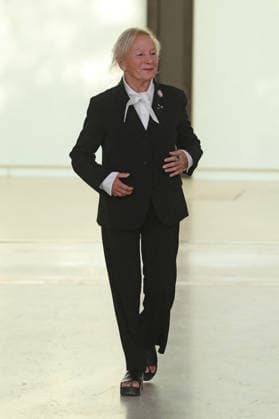 PFW - Agnes B Runway A model walks the runway during the Agnes B Womenswear Spring Summer 2027 show as part of the Paris Fashion Week on October 5, 2026 in Paris, France. Photo by Alain-Gil Gonzalez ABACAPRESS.COM Paris France  Copyright: xGonzalezxAlain-Gil ABACAx