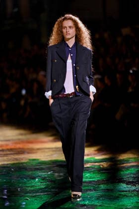 PFW - Chanel Runway A model walks the runway during the Chanel Womenswear Spring Summer 2027 show as part of Paris Fashion Week on October 05, 2026 in Paris, France. Photo by Franck Castel ABACAPRESS.COM Paris France  Copyright: xCastelxFranck ABACAx