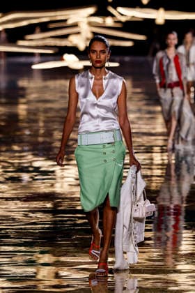 Chanel Ready-to-Wear Spring Summer 2027 fashion show at the Grand Palais in Paris during Fashion Week on October 5, 2026, Paris, France  Copyright: xAgencex xBestimagexAgencex xBestimagex