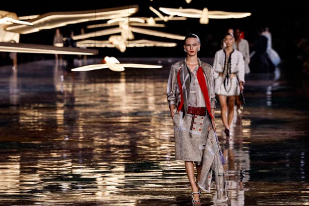 Chanel Ready-to-Wear Spring Summer 2027 fashion show at the Grand Palais in Paris during Fashion Week on October 5, 2026, Paris, France  Copyright: xAgencex xBestimagexAgencex xBestimagex