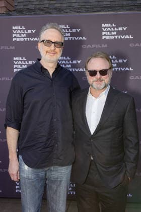 49th Mill Valley Film Festival - Screening of Paper Tiger and the MVFF Maverick Director Award Director James Gray, recipient the MVFF Maverick Director Award, and Filmmaker Rian Johnson attend a screening of Paper Tiger during the 49th Mill Valley Film Festival at the Outdoor Art Club on October 05, 2026 in Mill Valley, California. Mill Valley Outdoor Art Club California USA Copyright: xPicturexHappy imageSPACEx