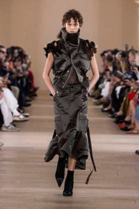 Sacai PAP Spring Summer 2027 fashion show at the Grand Palais in Paris during Fashion Week on October 5, 2026, Paris, France  Copyright: xAgencex xBestimagexAgencex xBestimagex