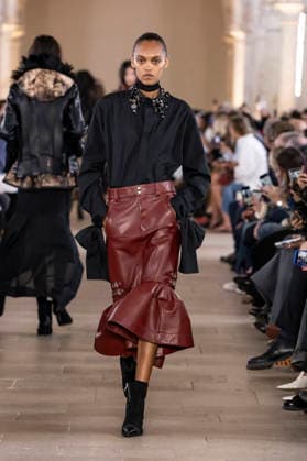 Sacai PAP Spring Summer 2027 fashion show at the Grand Palais in Paris during Fashion Week on October 5, 2026, Paris, France  Copyright: xAgencex xBestimagexAgencex xBestimagex
